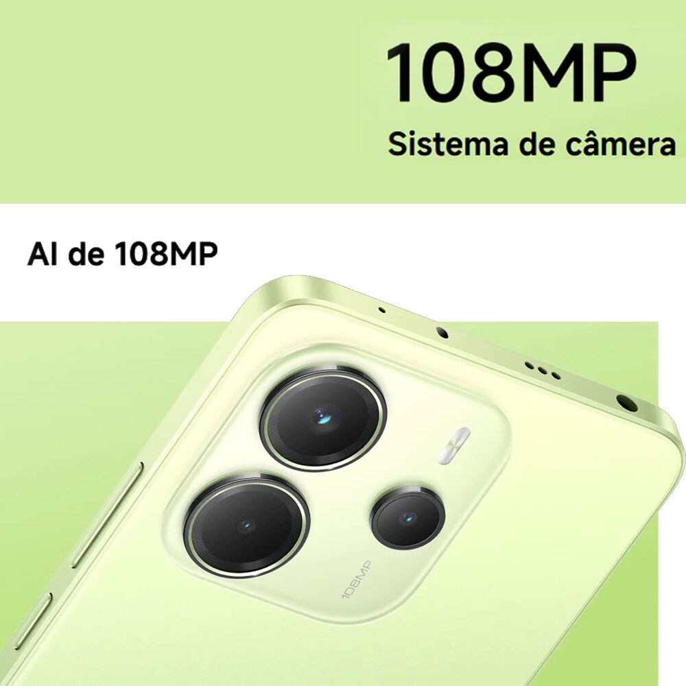 Smartphone Redmi Note 14 256 GB 8 GB RAM – Tela AMOLED 6,67″ 120 Hz, Snapdragon 685, Android 14, Bateria 5000 mAh - Imagem 9