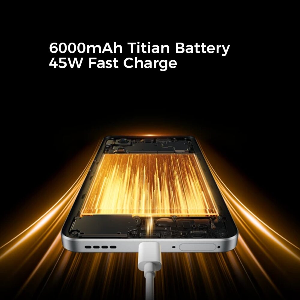 Smartphone Realme 14 5G Free Fire Edition 256 GB 8 GB RAM – Tela 6,72″ FHD+ 120 Hz, Android 14, Câmera 108 MP, Bateria 5000 mAh - Imagem 6