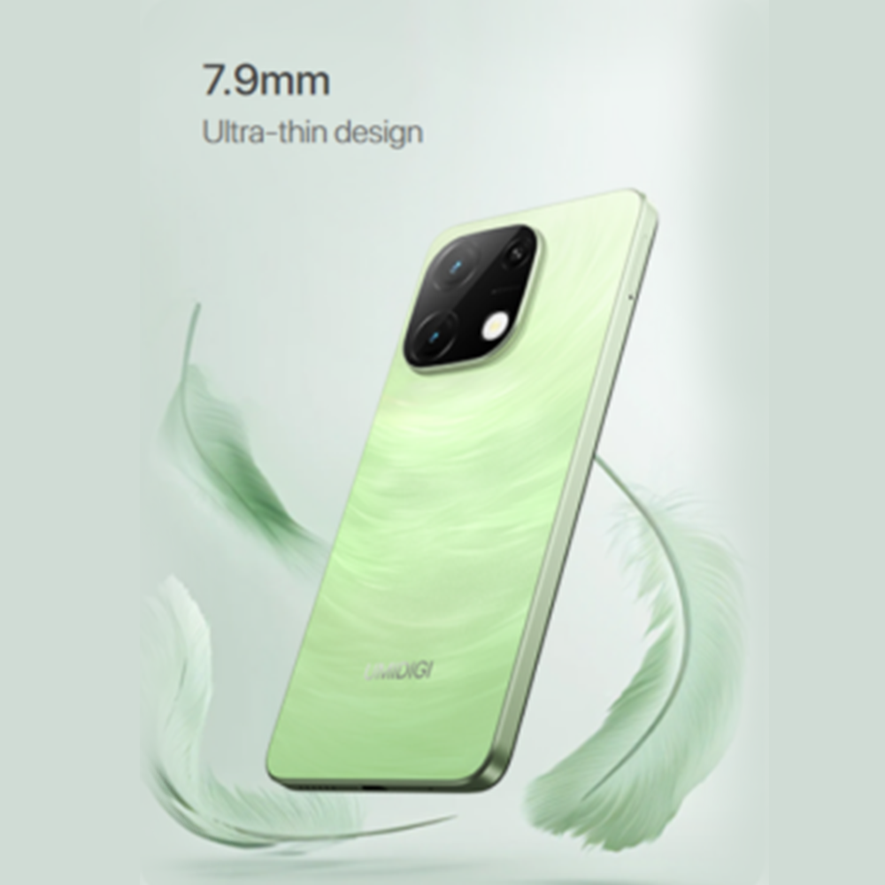 Smartphone UMIDIGI Note 90 128GB 4GB RAM – Tela 6,75″ 90 Hz, Android 14, Bateria 5000 mAh (Green Class) - Imagem 3