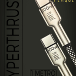 Cabo Plaquê Hyperthrust Titanium Tipo-C  Tipo-C 100W (1m)