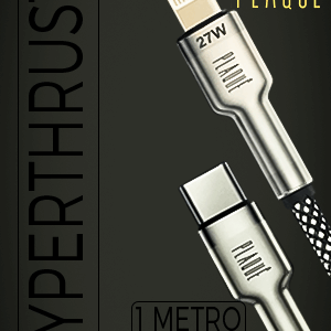 Cabo Plaquê Hyperthrust Titanium Lightning Tipo-C 27W (1m)