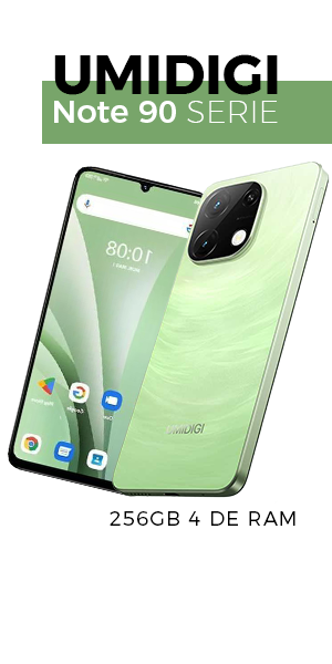 Smartphone UMIDIGI Note 90 256GB 4GB RAM – Tela 6,75″ 90 Hz, Android 14, Bateria 5000 mAh (Green Class)