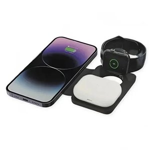 Carregador Sem Fio 3 em 1 Kaidi KD-9098 (15W)