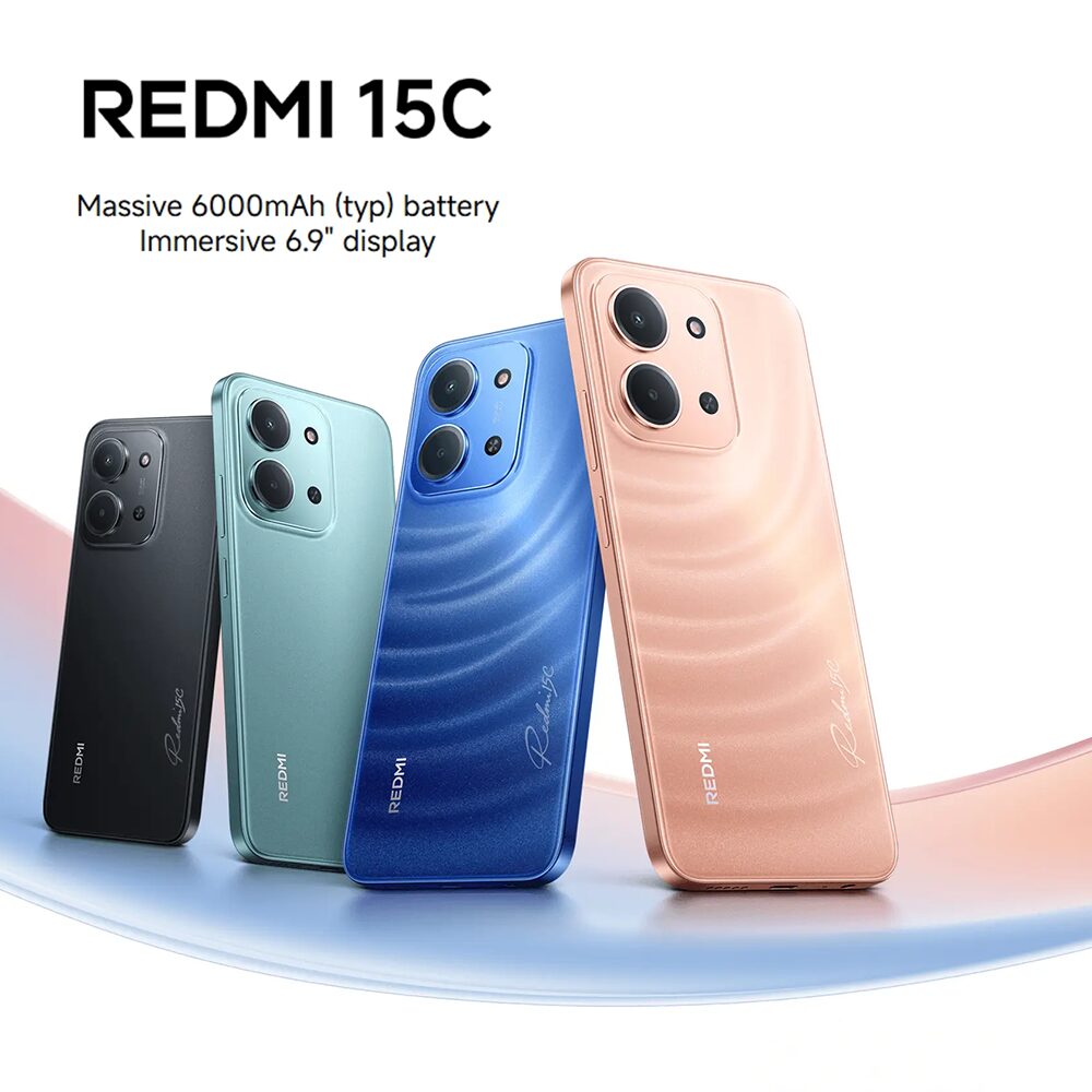 Redmi 15C 128GB 4GB RAM – Tela 6,9″ HD+ 120 Hz, Android, Bateria 6000 mAh - Imagem 2