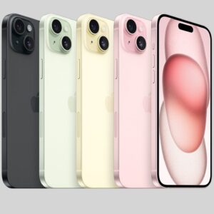 iPhone 15 Plus 128 GB ‒ seminovo vitrine (saúde da bateria 85%-100%)