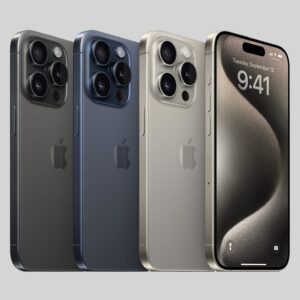 iPhone 15 Pro 256 GB ‒ seminovo vitrine (saúde da bateria 85%-100%)