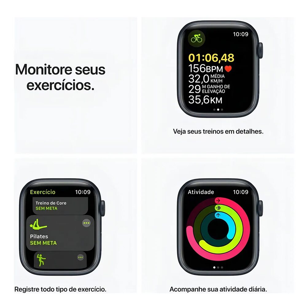 Smartwatch Bazik Prime W34+ – Tela Full Touch, Monitor Cardíaco, Android/iOS - Imagem 6