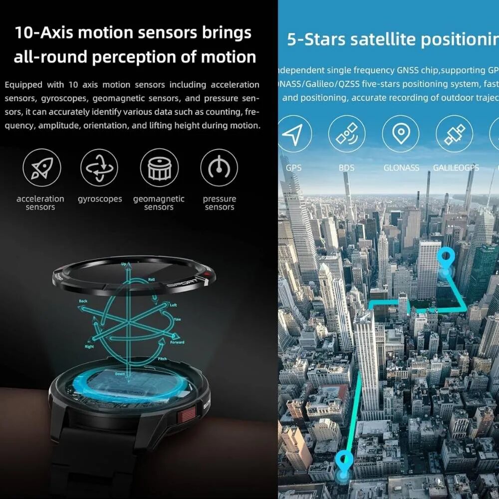 Relógio Smartwatch Mibro GS Active – Esportivos – Android e iOS – XPAW016 - Image 5