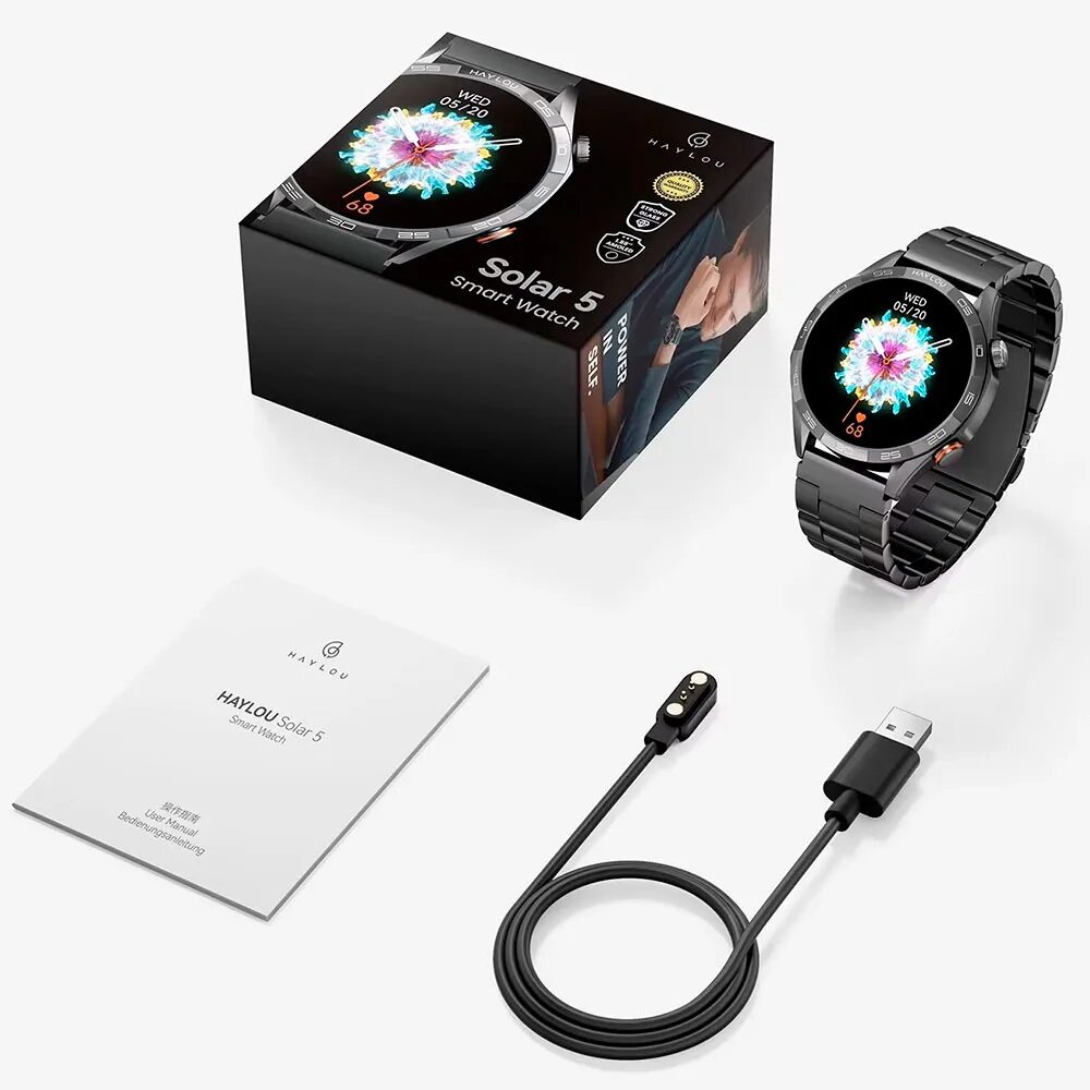 Relógio Smartwatch Xiaomi Haylou Solar 5 LS20 – Android / iOS – HF004 - Image 2