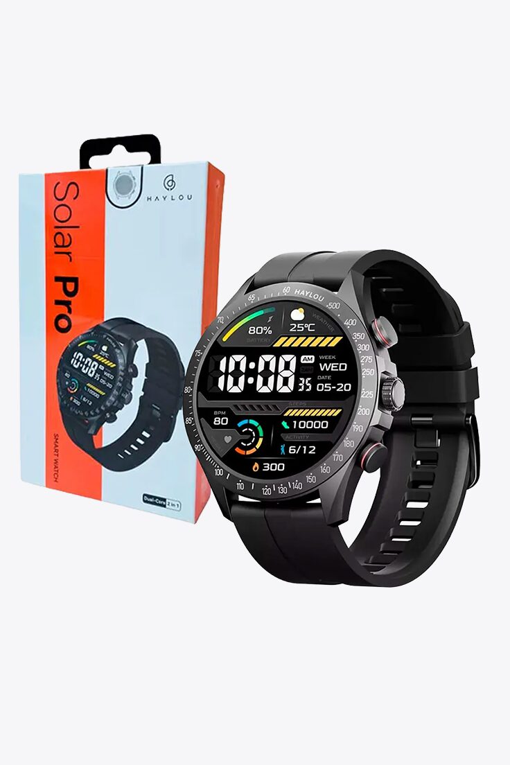 Relógio Smartwatch Xiaomi Haylou Solar Pro LS18 – IP68 – Android / iOS