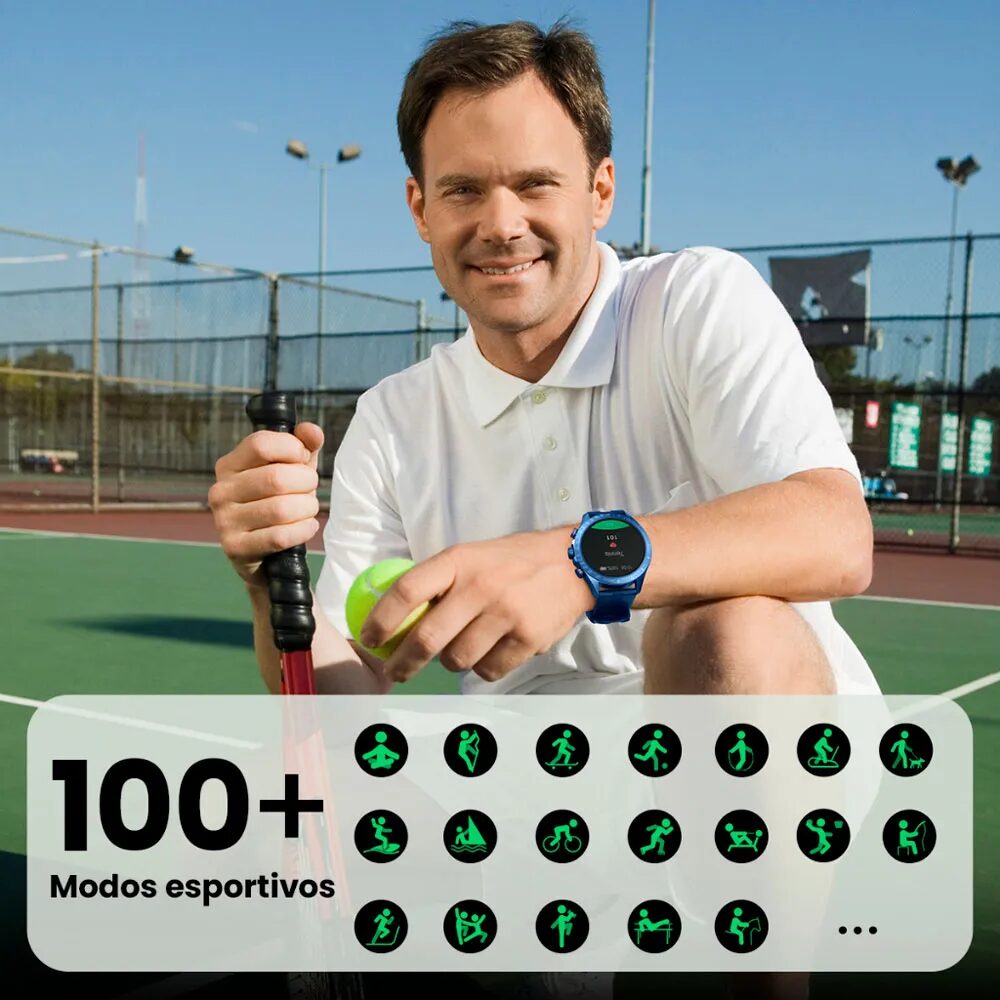 Relógio Smartwatch Xiaomi Haylou Solar Pro LS18 – IP68 – Android / iOS - Image 8