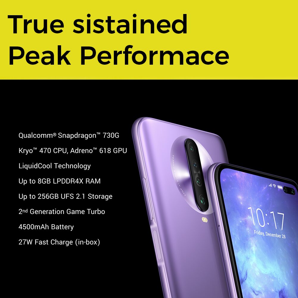 Smartphone POCO X2 Azul Recondicionado - Imagem 6