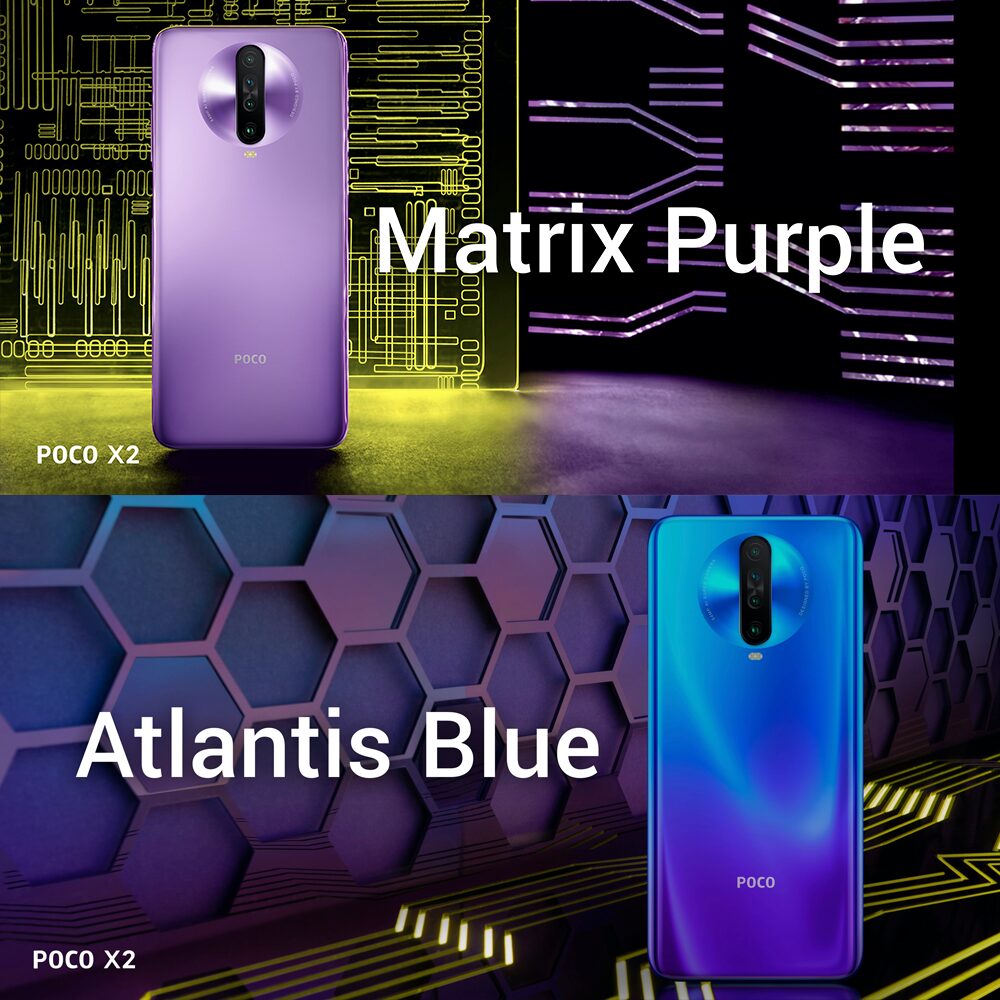 Smartphone POCO X2 Azul Recondicionado - Imagem 3