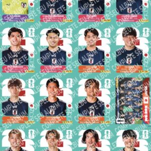 JAPAN- Guia Digital PDF – Seleções Copa do Mundo 2026 (Álbum de Figurinhas | Versão Organizada PARA IMPRESSÃO)