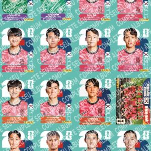 KOREA REPUBLIC - Guia Digital PDF – Seleções Copa do Mundo 2026 (Álbum de Figurinhas | Versão Organizada PARA IMPRESSÃO)