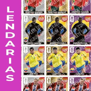 LENDARIAS - Guia Digital PDF – Seleções Copa do Mundo 2026 (Álbum de Figurinhas | Versão Organizada PARA IMPRESSÃO)