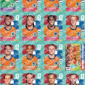 NETHERLANDS - Guia Digital PDF – Seleções Copa do Mundo 2026 (Álbum de Figurinhas | Versão Organizada PARA IMPRESSÃO)