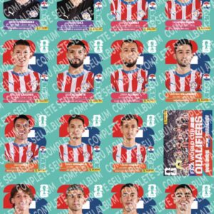 PARAGUAY - Guia Digital PDF – Seleções Copa do Mundo 2026 (Álbum de Figurinhas | Versão Organizada PARA IMPRESSÃO)