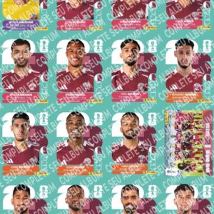 QATAR - Guia Digital PDF – Seleções Copa do Mundo 2026 (Álbum de Figurinhas | Versão Organizada PARA IMPRESSÃO)