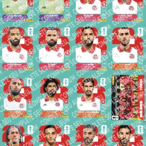 TUNISIA- Guia Digital PDF – Seleções Copa do Mundo 2026 (Álbum de Figurinhas | Versão Organizada PARA IMPRESSÃO)