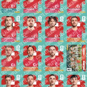 TURKIYE - Guia Digital PDF – Seleções Copa do Mundo 2026 (Álbum de Figurinhas | Versão Organizada PARA IMPRESSÃO)