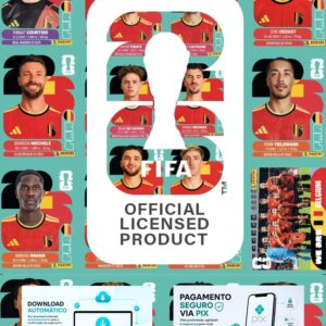 Figurinhas Copa 2026 para Imprimir Belgium