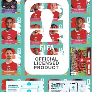 CANADA - Guia Digital PDF – Seleções Copa do Mundo 2026 (Álbum de Figurinhas | Versão Organizada PARA IMPRESSÃO)