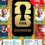 Figurinhas Douradas Copa 2026 para Imprimir
