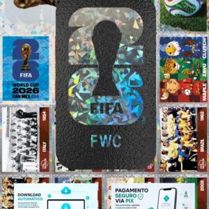 FWC   - Guia Digital PDF – Seleções Copa do Mundo 2026 (Álbum de Figurinhas | Versão Organizada PARA IMPRESSÃO)