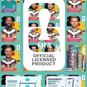 GERMANY - Guia Digital PDF – Seleções Copa do Mundo 2026 (Álbum de Figurinhas | Versão Organizada PARA IMPRESSÃO)