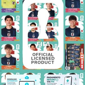 Figurinhas Copa 2026 para Imprimir Japan