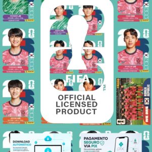 KOREA REPUBLIC - Guia Digital PDF – Seleções Copa do Mundo 2026 (Álbum de Figurinhas | Versão Organizada PARA IMPRESSÃO)
