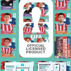 PARAGUAY - Guia Digital PDF – Seleções Copa do Mundo 2026 (Álbum de Figurinhas | Versão Organizada PARA IMPRESSÃO)