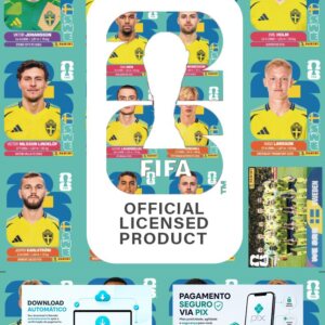 Figurinhas Copa 2026 para Imprimir Sweden