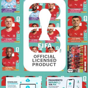 Figurinhas Copa 2026 para Imprimir Switzerland