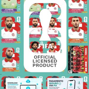 Figurinhas Copa 2026 para Imprimir Tunisia