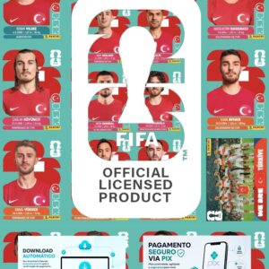 TURKIYE - Guia Digital PDF – Seleções Copa do Mundo 2026 (Álbum de Figurinhas | Versão Organizada PARA IMPRESSÃO)