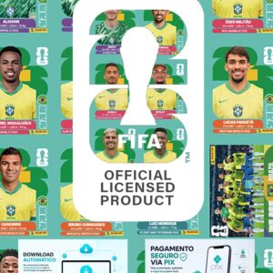 BRASIL - Guia Digital PDF – Seleções Copa do Mundo 2026 (Álbum de Figurinhas | Versão Organizada PARA IMPRESSÃO)