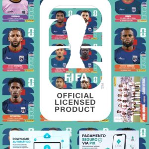 Figurinhas Copa 2026 para Imprimir Cabo Verde