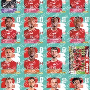 CANADA - Guia Digital PDF – Seleções Copa do Mundo 2026 (Álbum de Figurinhas | Versão Organizada PARA IMPRESSÃO)