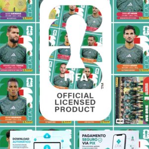 Figurinhas Copa 2026 para Imprimir Algeria