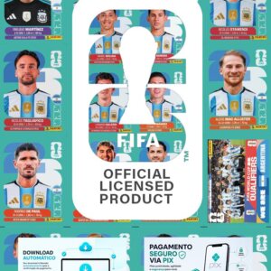 Figurinhas Copa 2026 para Imprimir Argentina