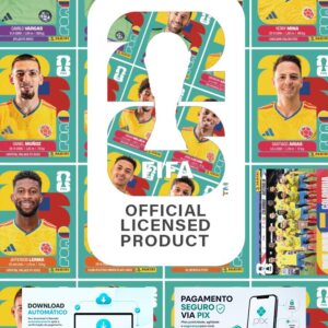 Figurinhas Copa 2026 para Imprimir Colombia