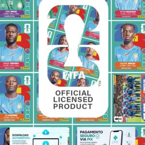 Figurinhas Copa 2026 para Imprimir Congo DR
