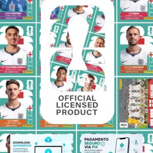 Figurinhas Copa 2026 para Imprimir England