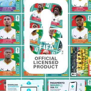 Figurinhas Copa 2026 para Imprimir Ghana