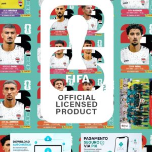 Figurinhas Copa 2026 para Imprimir Iraq