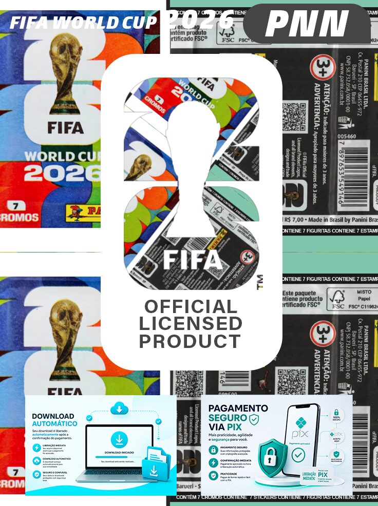 Figurinhas Copa 2026 para Imprimir PNN
