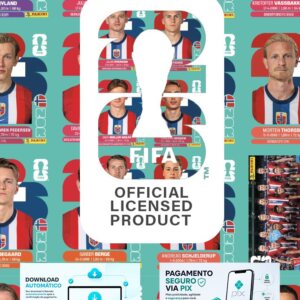 Figurinhas Copa 2026 para Imprimir Norway