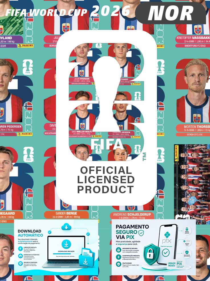 Figurinhas Copa 2026 para Imprimir Norway